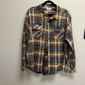 Long sleeve flannel